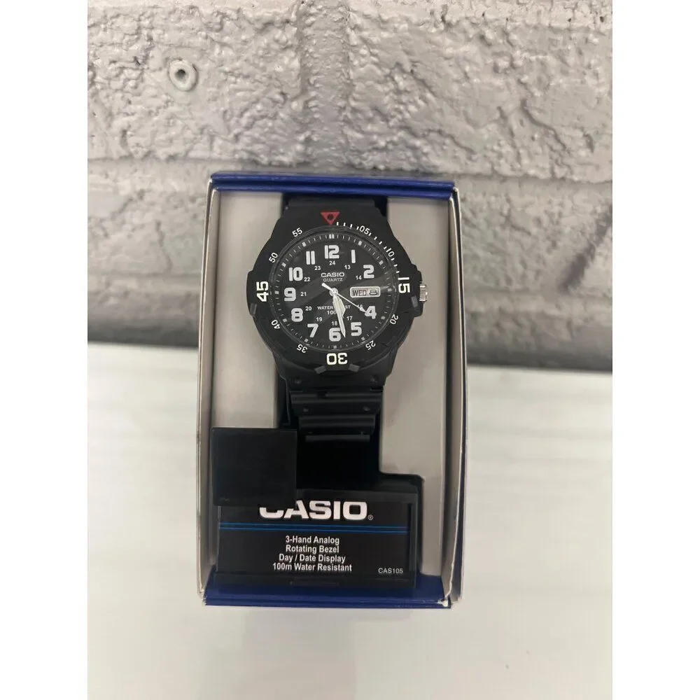Casio Black 100m Water Resistant Watch